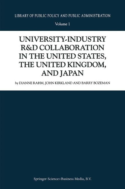 Front cover_University-industry R And D Collaboration In The United States, The United Kingdom, And Japan