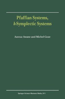 Couverture_Pfaffian Systems, k-Symplectic Systems