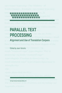 Couverture_Parallel Text Processing