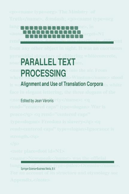 Couverture_Parallel Text Processing