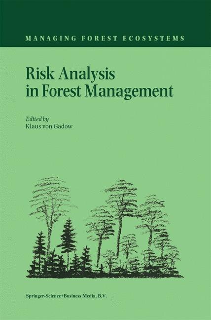 Front cover_Risk Analysis in Forest Management
