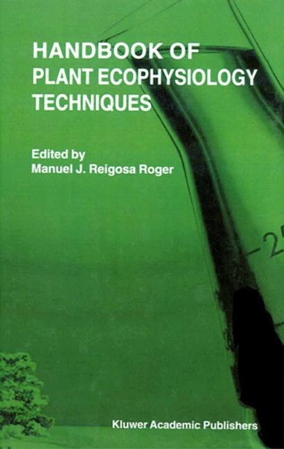 Front cover_Handbook of Plant Ecophysiology Techniques