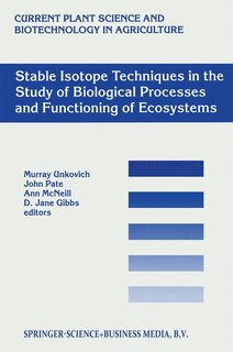 Front cover_Stable Isotope Techniques in the Study of Biological Processes and Functioning of Ecosystems