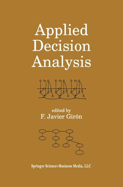 Front cover_Applied Decision Analysis