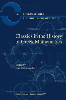 Front cover_Classics in the History of Greek Mathematics