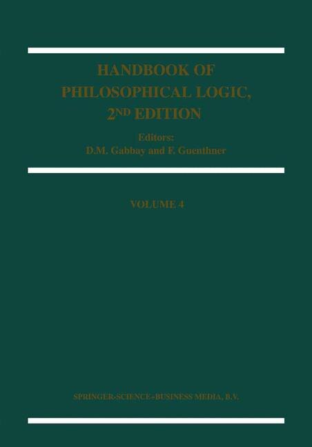 Front cover_Handbook of Philosophical Logic