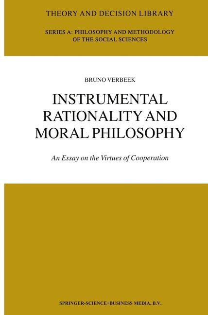 Front cover_Instrumental Rationality and Moral Philosophy
