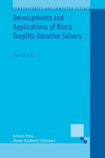 Front cover_Developments and Applications of Block Toeplitz Iterative Solvers