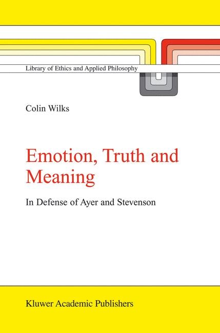 Front cover_Emotion, Truth and Meaning