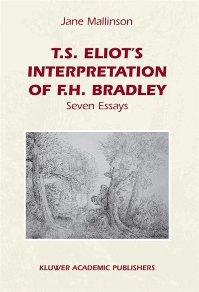Couverture_T.S. Eliot's Interpretation of F.H. Bradley