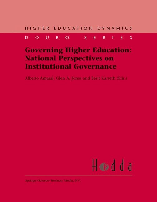 Front cover_Governing Higher Education