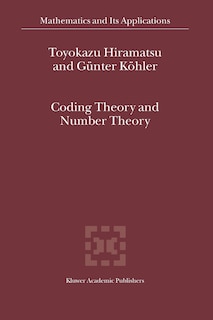 Couverture_Coding Theory and Number Theory