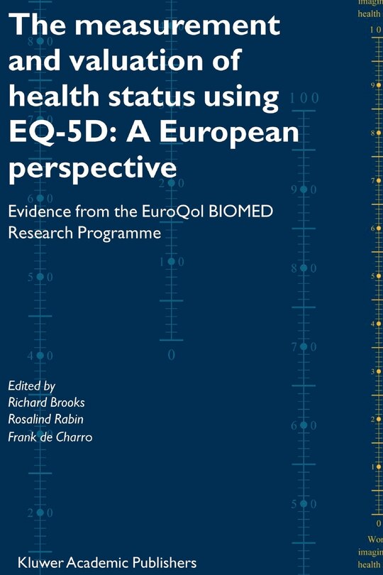 Couverture_The Measurement And Valuation Of Health Status Using Eq-5d