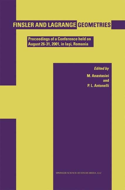 Couverture_Finsler and Lagrange Geometries