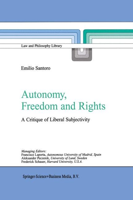 Couverture_Autonomy, Freedom and Rights