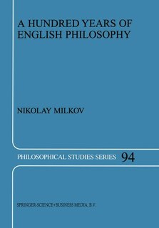 Front cover_A Hundred Years of English Philosophy
