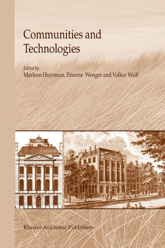 Front cover_Communities and Technologies