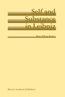 Front cover_Self and Substance in Leibniz