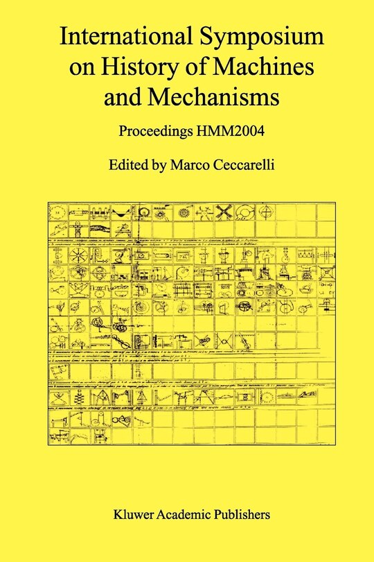 Front cover_International Symposium on History of Machines and Mechanisms