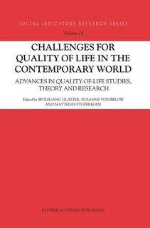 Couverture_Challenges for Quality of Life in the Contemporary World