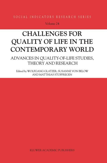 Couverture_Challenges for Quality of Life in the Contemporary World