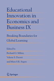Front cover_Educational Innovation in Economics and Business IX