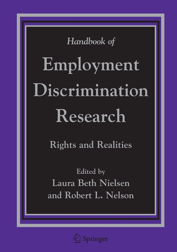 Front cover_Handbook of Employment Discrimination Research