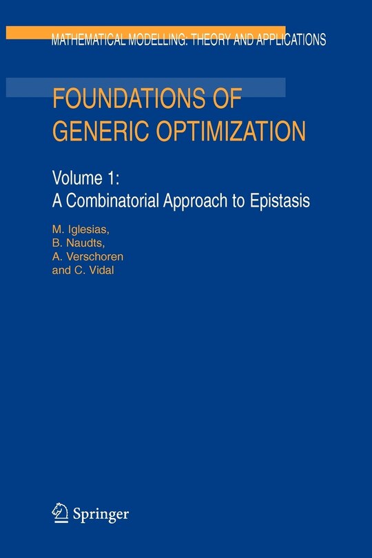 Front cover_Foundations of Generic Optimization