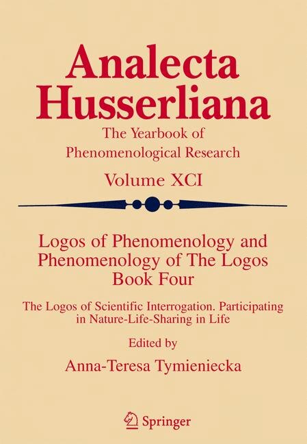 Front cover_Logos of Phenomenology and Phenomenology of The Logos. Book Four