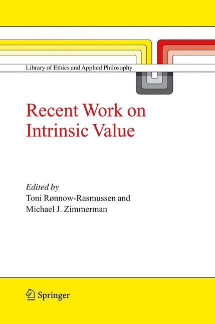 Couverture_Recent Work on Intrinsic Value