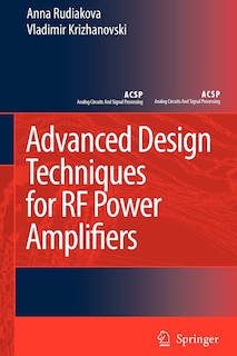 Couverture_Advanced Design Techniques for RF Power Amplifiers