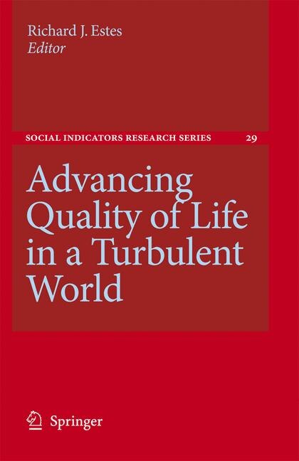 Front cover_Advancing Quality of Life in a Turbulent World