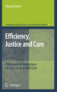 Front cover_Efficiency, Justice and Care