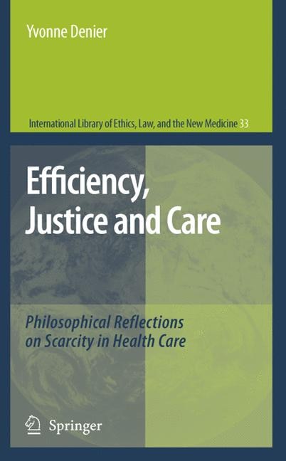 Front cover_Efficiency, Justice and Care