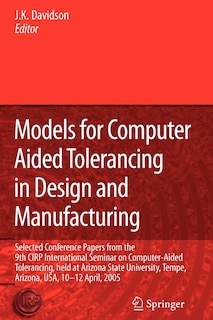 Couverture_Models for Computer Aided Tolerancing in Design and Manufacturing