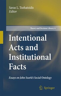 Couverture_Intentional Acts and Institutional Facts