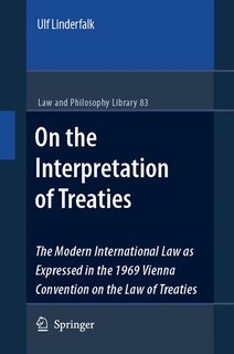 Front cover_On the Interpretation of Treaties