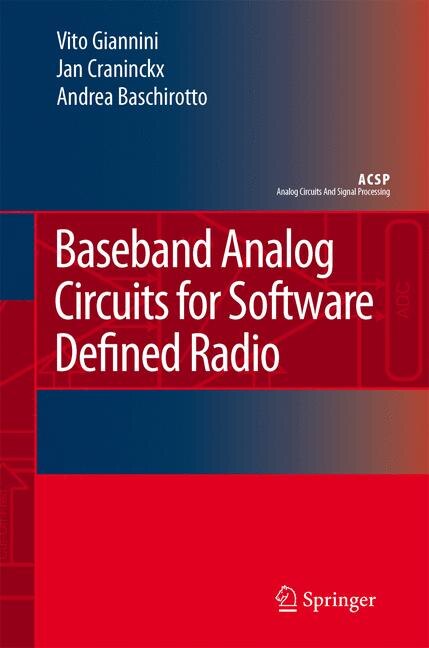 Front cover_Baseband Analog Circuits for Software Defined Radio