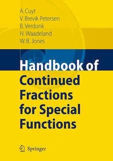 Couverture_Handbook of Continued Fractions for Special Functions
