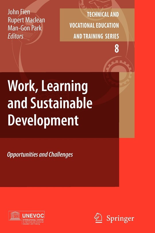 Couverture_Work, Learning and Sustainable Development