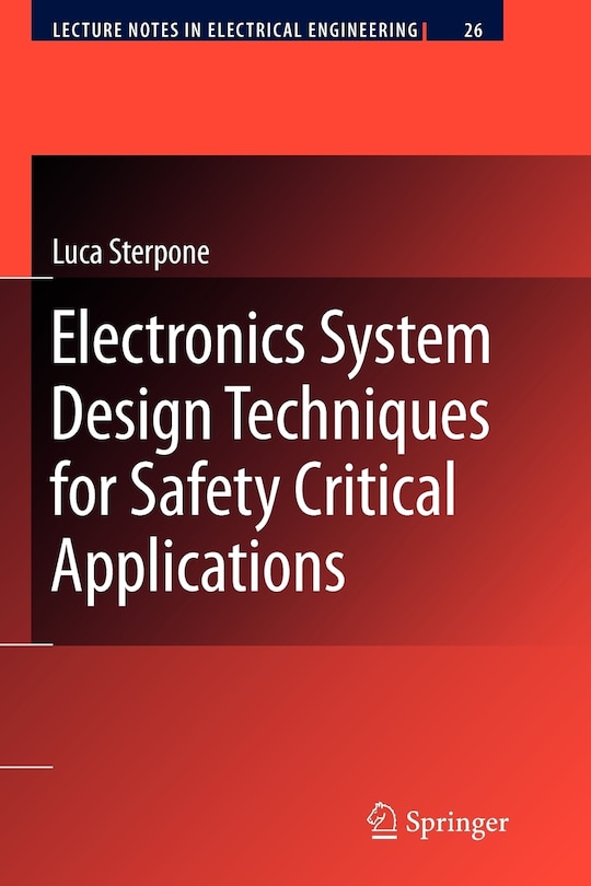 Couverture_Electronics System Design Techniques for Safety Critical Applications