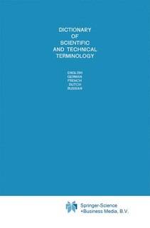 Front cover_Dictionary of Scientific and Technical Terminology