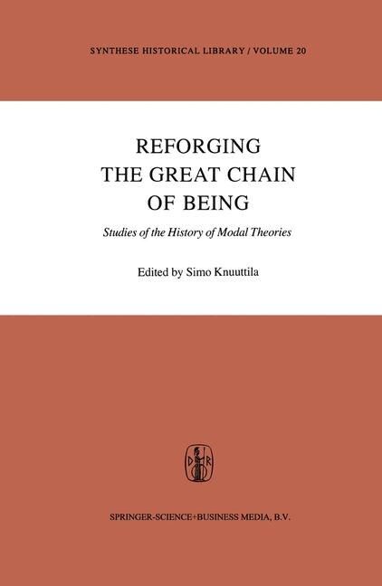 Front cover_Reforging the Great Chain of Being