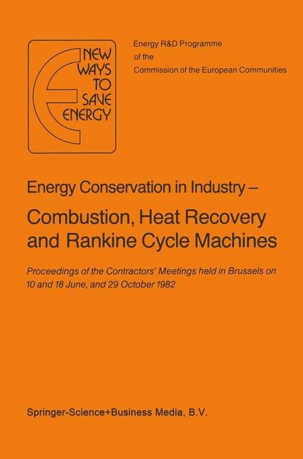 Couverture_Energy Conserve in Industry - Combustion, Heat Recovery and Rankine Cycle Machines
