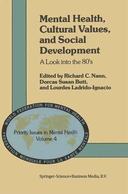 Couverture_Mental Health, Cultural Values, and Social Development
