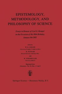 Front cover_Epistemology, Methodology, and Philosophy of Science