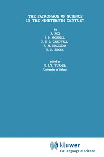Couverture_The Patronage of Science in the Nineteenth Century