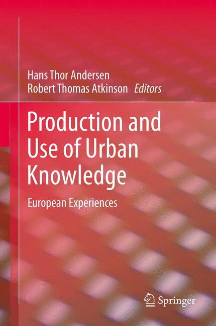 Couverture_Production and Use of Urban Knowledge
