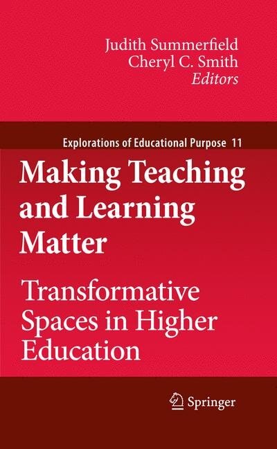 Couverture_Making Teaching and Learning Matter