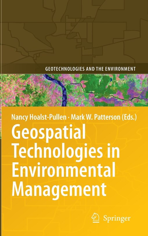 Front cover_Geospatial Technologies in Environmental Management